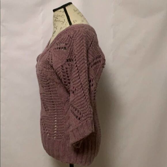 BERRETTI BEAUTIFUL PINK KNITTED SWEATER SIZE L - Picture 2 of 6